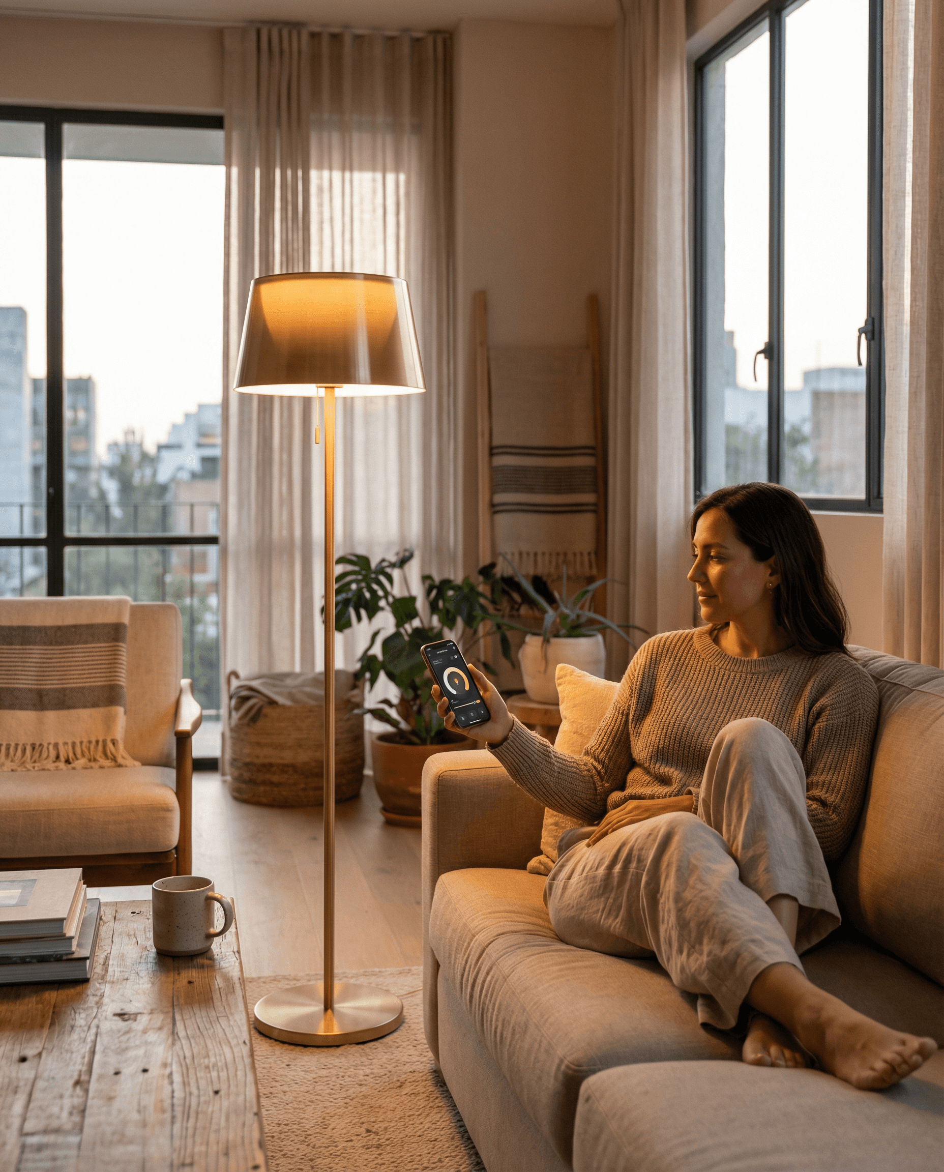 Encendé, apagá o ajustá tus luces desde el celular